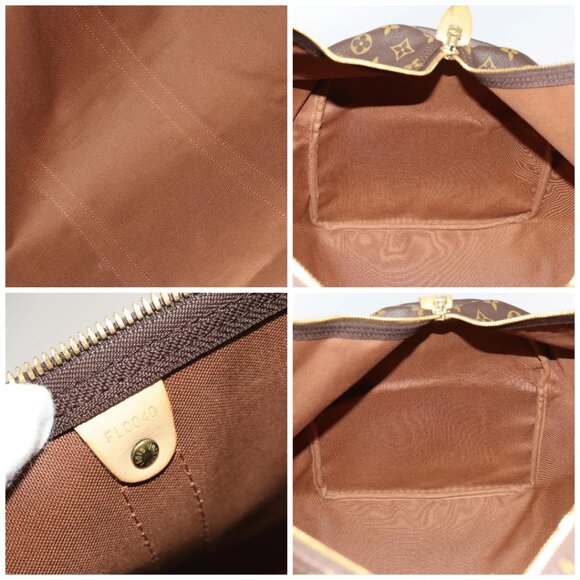 LOUIS VUITTON Monogram Keepall Bandouliere 60 Boston Bag M41412 LV Auth 119895A - Picture 15 of 16